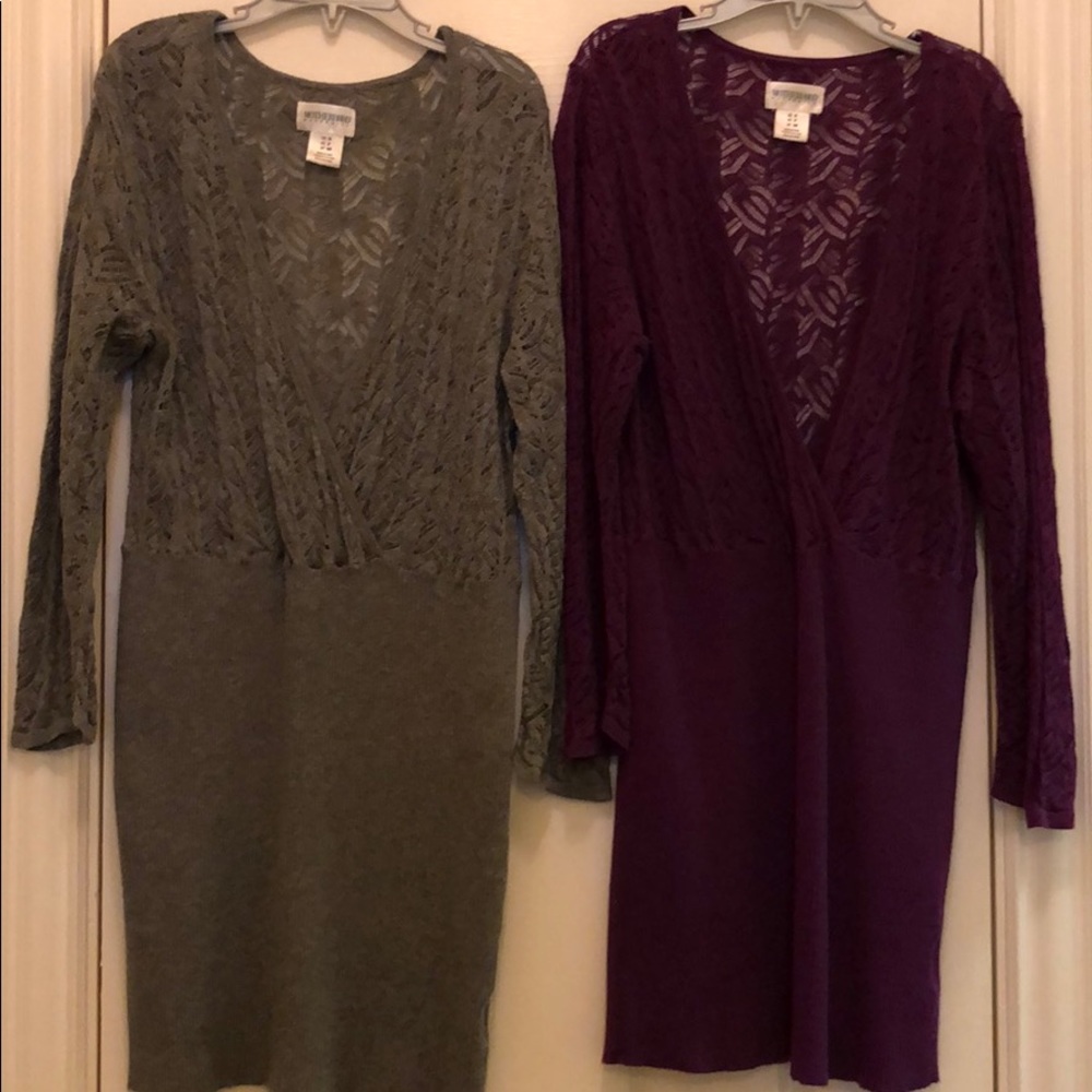 Lot of 2 maternity tops